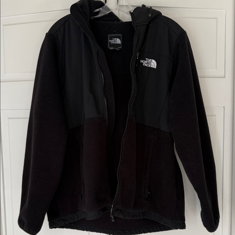 The North Face Black Hooded Fleece Jacket